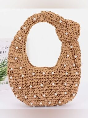 3AM FOREVER Poolside Josie Knot Bag Tan